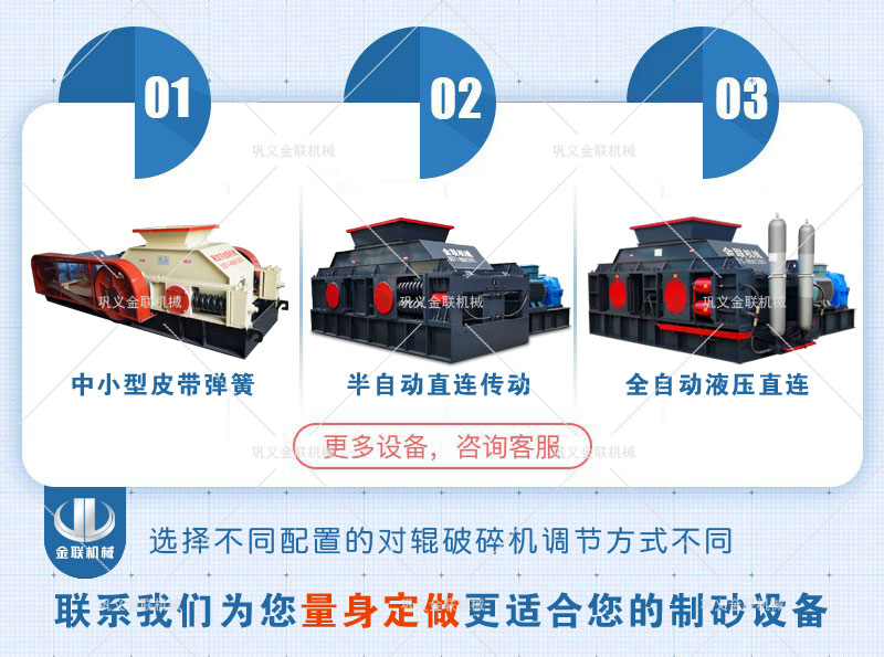液壓對輥制砂機型號參數、市場價位多少？